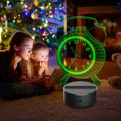 Colorful Touch Remote Control LED Visual Lamp 3D Light