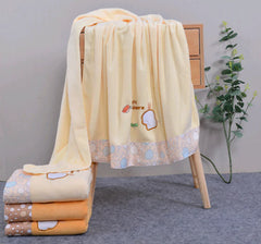 Luxury Microfiber Bath Towel with Lace Trim for All Ages