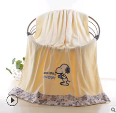 Luxury Microfiber Bath Towel with Lace Trim for All Ages