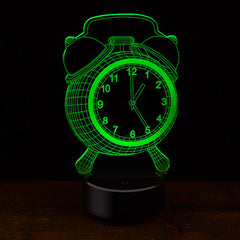 Colorful Touch Remote Control LED Visual Lamp 3D Light