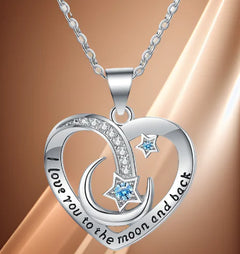 Star and Moon Necklace