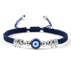 Devil's Eye Handwoven Rope Bracelet for Women