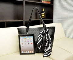 Casual Skull Print Shoulder Tote Bag