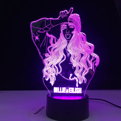 Colorful Touch Control LED 3D Visual Night Light