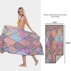 Printed Quick-Dry Beach Towel