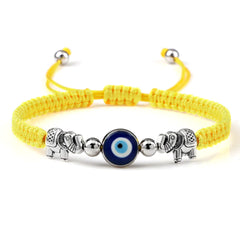 Devil's Eye Handwoven Rope Bracelet for Women