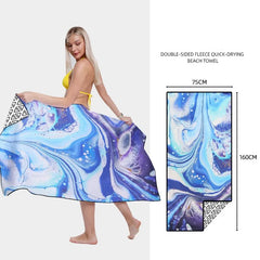 Printed Quick-Dry Beach Towel