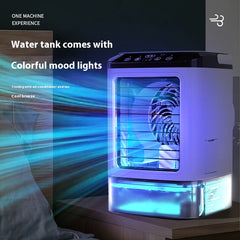 Dual Spray USB Portable Air Cooler Fan