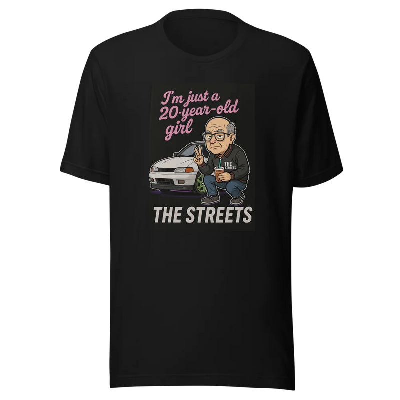 THE STREETS I'm just a 20yo girl Unisex Staple Eco T-Shirt