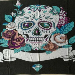Skull Tapestry and Beach Towel Combo