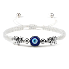 Devil's Eye Handwoven Rope Bracelet for Women