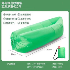 Inflatable Sofa Bed for Camping and Picnics