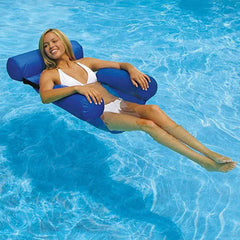Foldable Inflatable Hammock with Backrest and Sofa