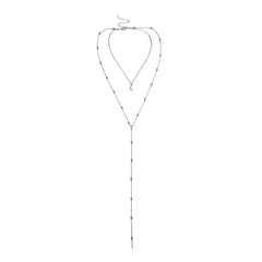 Elegant Moon and Star Pendant Necklace with Pearls