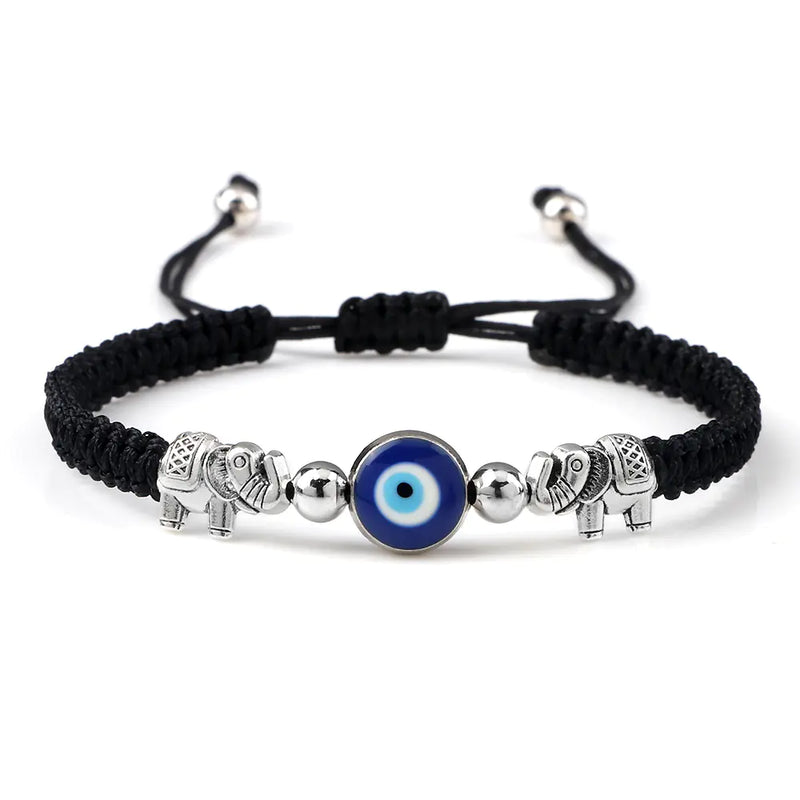 Devil's Eye Handwoven Rope Bracelet for Women