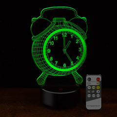 Colorful Touch Remote Control LED Visual Lamp 3D Light