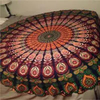Printed Beach Towel and Yoga Mat Set