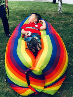 Portable Inflatable Sofa Bed for Outdoors and Travel