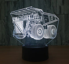 Creative Acrylic LED Night Light with Remote Control