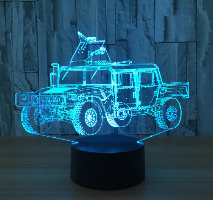 Creative Acrylic LED Night Light with Remote Control