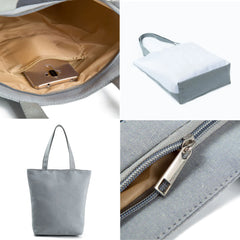 Cat Print Tote Bag - Simple Stylish Shoulder Bag