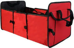 Car Insulated Cooler with Three Compartments (Foldable)