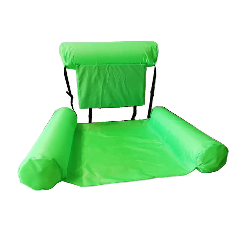 Foldable Inflatable Hammock with Backrest and Sofa
