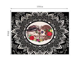 Skull Tapestry and Beach Towel Combo