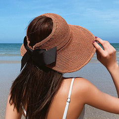 Summer Women's UV Protection Sun Hat for Beach Outings