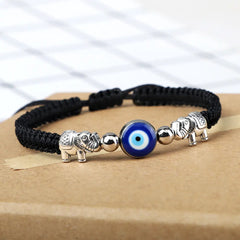 Devil's Eye Handwoven Rope Bracelet for Women